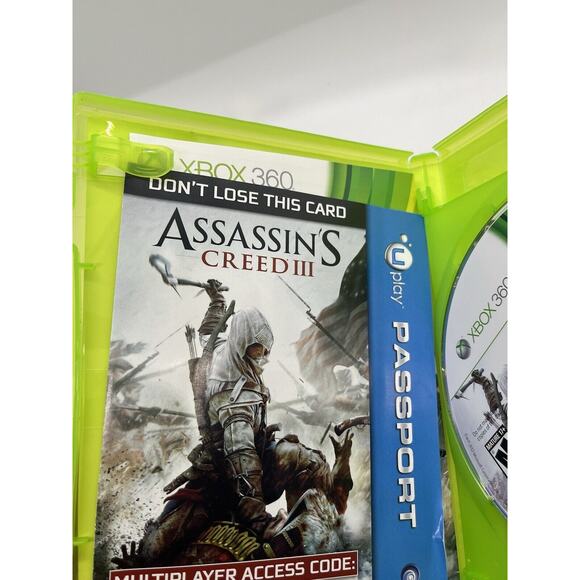 Assassins Creed 3 Special Edition - Microsoft Xbox 360 - PAL Complete w Manual - Picture 3 of 7